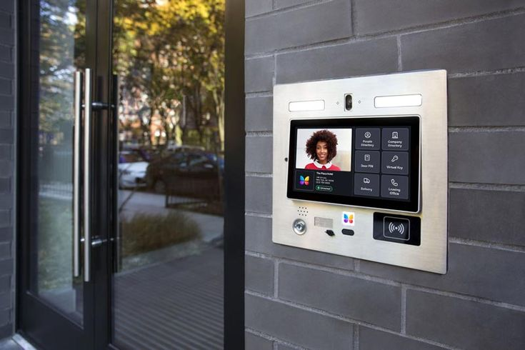 professionally installed intercom